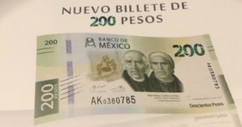 Ponen en circulación el nuevo billete de 200 pesos