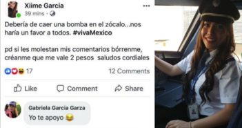 Interjet cesa a la piloto que sugirió tirar bomba en el Zócalo