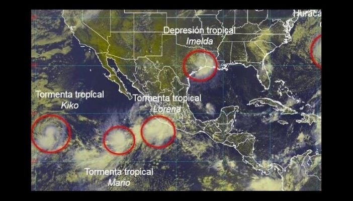 Suspenden clases en la costa de Jalisco por tormenta tropical "Lorena"
