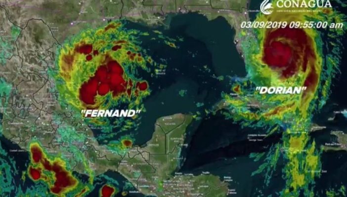 Alertan por tormenta tropical "Fernand" en el Golfo de México