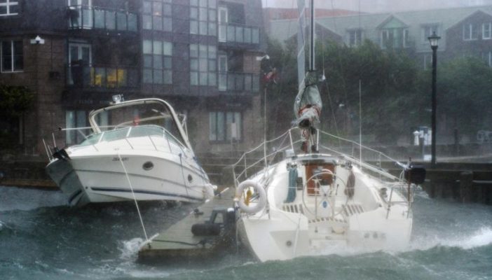 ''Dorian'' se fortalece a categoría 2 en camino a Canadá