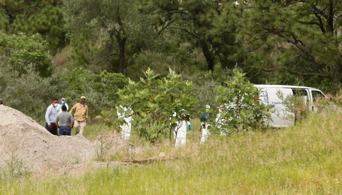 Encuentran 13 bolsas con restos humanos en Ojuelos