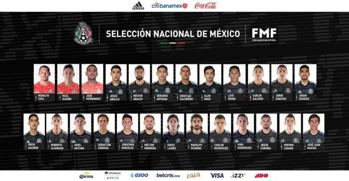 Con base en jóvenes, México iniciará su participación en la Nations League