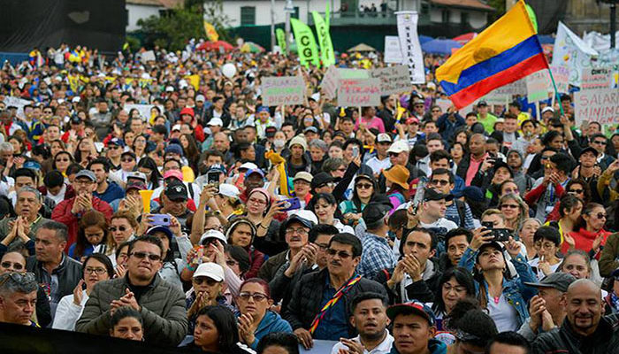 Paro nacional en Colombia; desaprueban gobierno de Iván Duque
