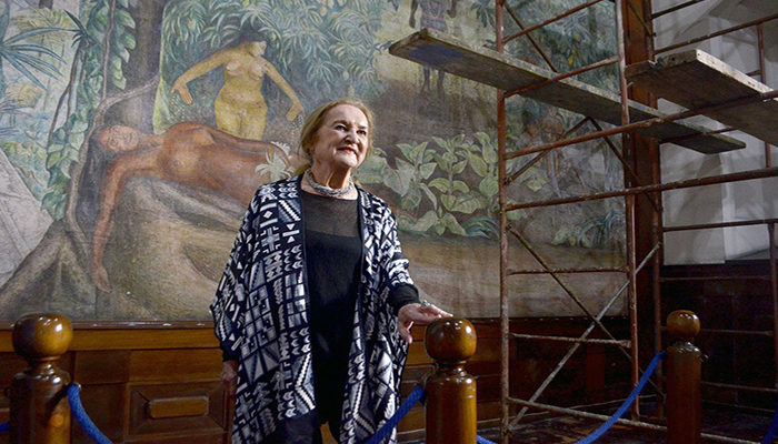 Muere Rina Lazo, muralista y discípula de Diego Rivera