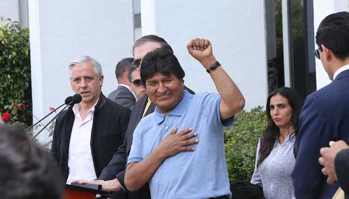 Evo Morales habita una vivienda del gobierno federal, confirma AMLO