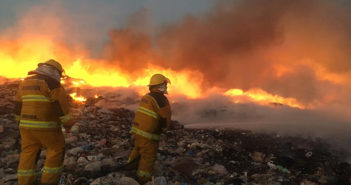 Basurero de Compostela sufre incendio por quinta vez en tres meses