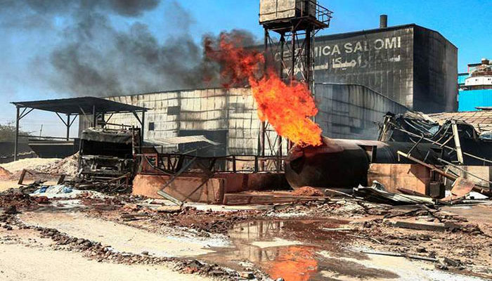 Explosión en fábrica de Sudán deja 23 muertos y más de 130 heridos