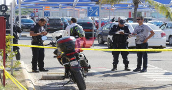 Balean a sujeto en plaza Lago Real, Bahía de Banderas