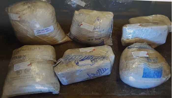 Encuentran 75 kilos de marihuana en carretera Ahualulco-Ameca