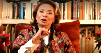 Elba Esther Gordillo promueve vídeo navideño en Twitter