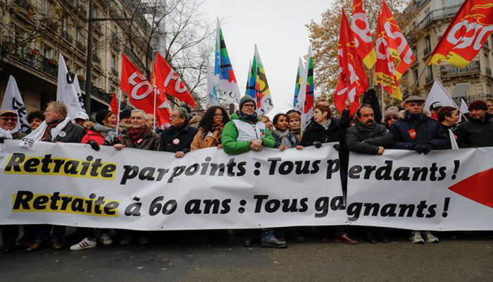 Estalla huelga en Francia y deja 87 manifestantes arrestados