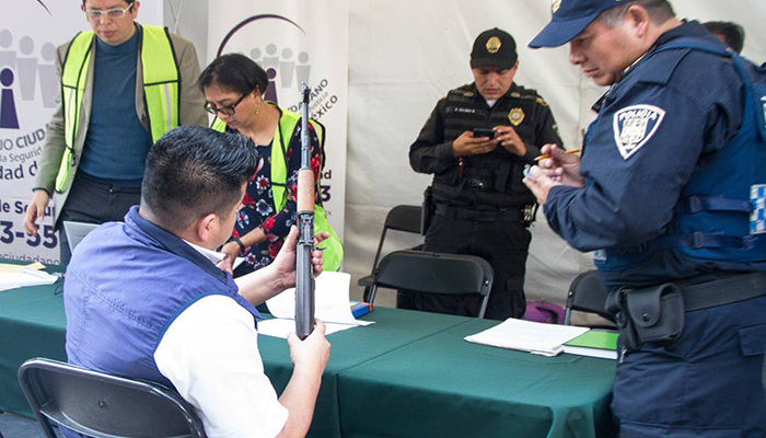 Más de 500 armas entran a México de forma ilegal