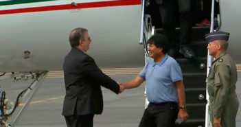 Casi dos millones de pesos costó el traslado de Evo Morales a México