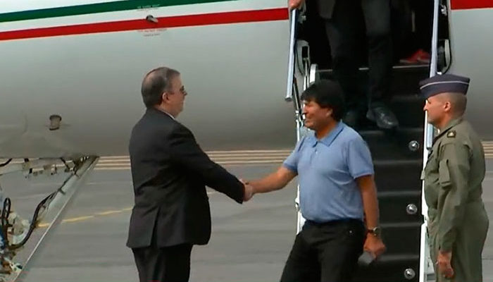 Casi dos millones de pesos costó el traslado de Evo Morales a México