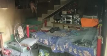 Mueren dos niños por quemaduras después de incendio en su colchón