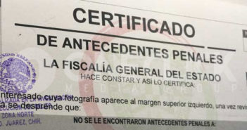 Se acabó el negocio de las cartas de no antecedentes penales