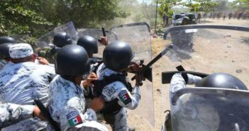 López Obrador rechaza que GN esté usando la fuerza en frontera sur