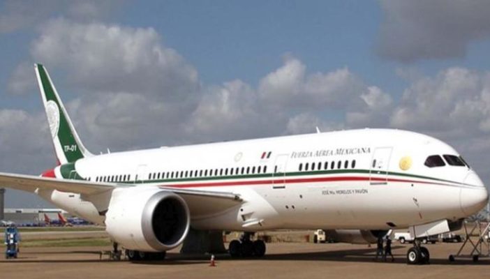 Avión presidencial llegará este miércoles a México