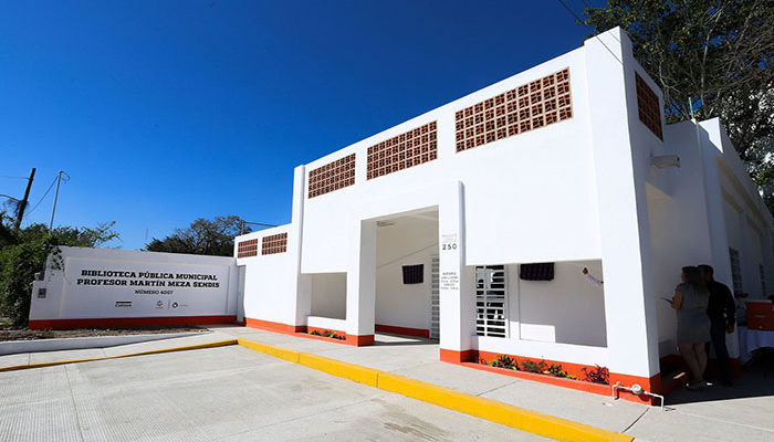 Remodelación de biblioteca de Mojoneras costó 1.5 millones