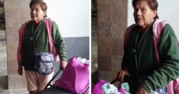 Abandona a su madre diabética en central de camiones