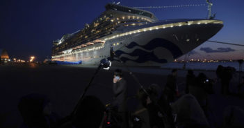 Ya son 135 infectados de coronavirus en crucero de Japón