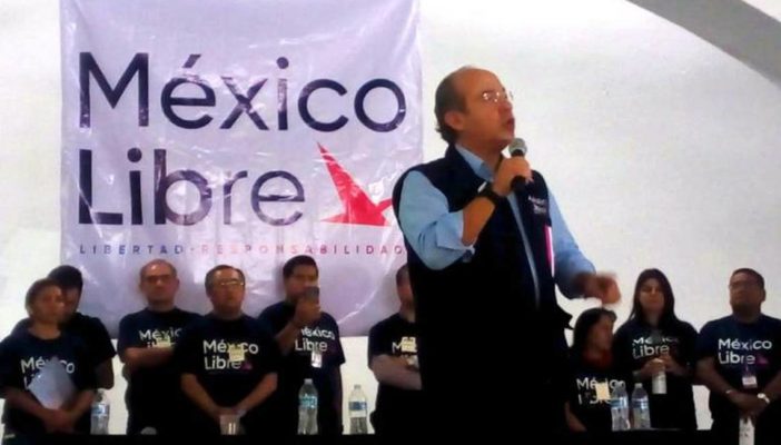 'México Libre' ya es la mayor oposición; Felipe Calderón
