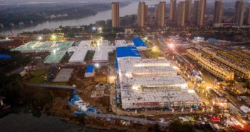 ¡Lo lograron! China entregó hospital construido en 10 días