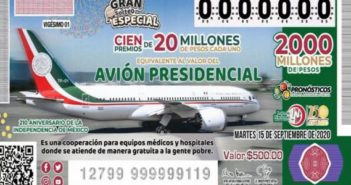 ¡Confirmado! Sí se rifa el avión presidencial