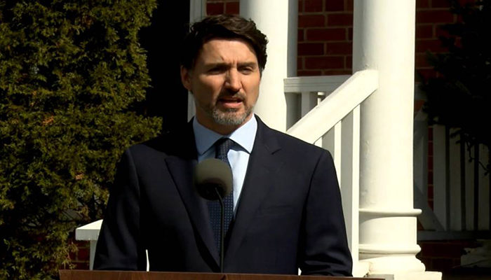 Pondrá 'mano dura' Trudeau a quienes no respeten el aislamiento