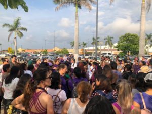 Histórico movimiento por el Día Internacional de la Mujer