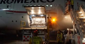 Llega a México segunda carga con insumos de China