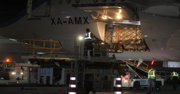 Llega a México el cuarto avión con insumos desde China