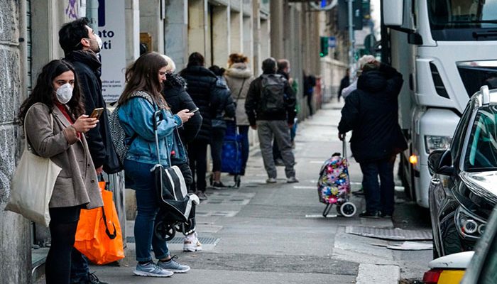 Baja el ritmo de muertos en Italia por Covid-19