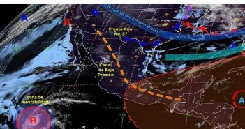 SMN vigila zona de baja presión en el Pacífico