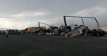 Granizo y hasta un mini tornado dejan destrozos en Nuevo León