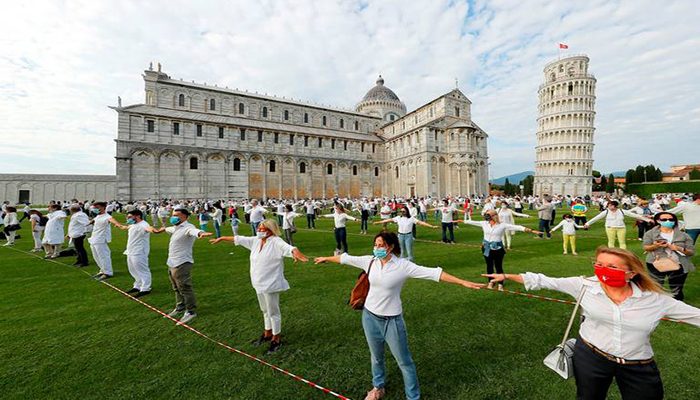 Reabren Torre de Pisa en Italia tras cierre por Covid-19