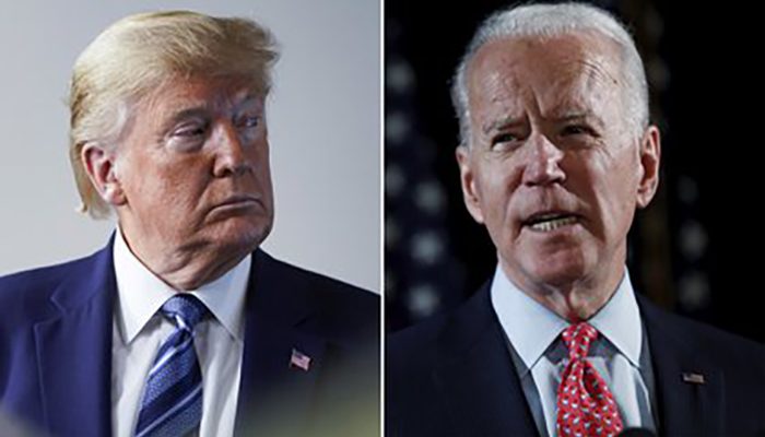 Biden aventajaría a Trump por 14 puntos en la carrera por la Casa Blanca