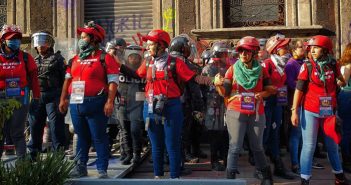 Critican reportaje de Tv Azteca; señalan a 'delincuentes' en protestas