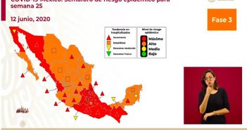 16 estados pasan a color naranja en el semáforo de Covid-19