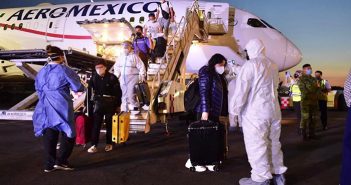 54 mexicanos fueron repatriados desde China en Puente Humanitario