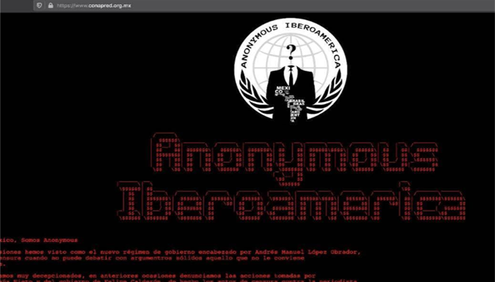 Hackean página de Conapred; denuncian a gobierno de López Obrador