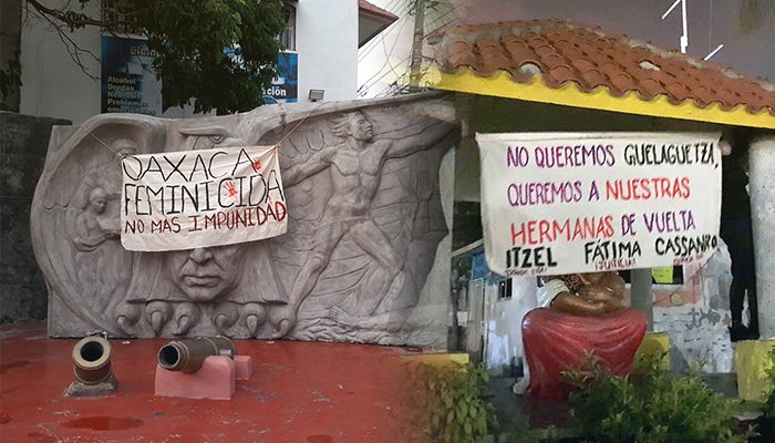 "Queremos a nuestras hermanas, no la Guelaguetza", piden en Oaxaca