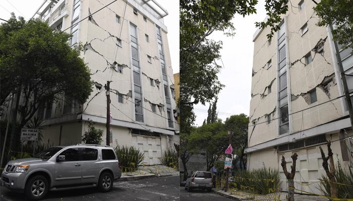 Reportan daños en 32 edificios de CDMX tras sismo