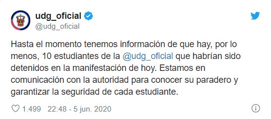 Alza la voz UDG por actuar de la fiscalía de Jalisco