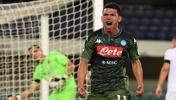 Anota 'Chucky' Lozano en victoria del Nápoles sobre el Verona