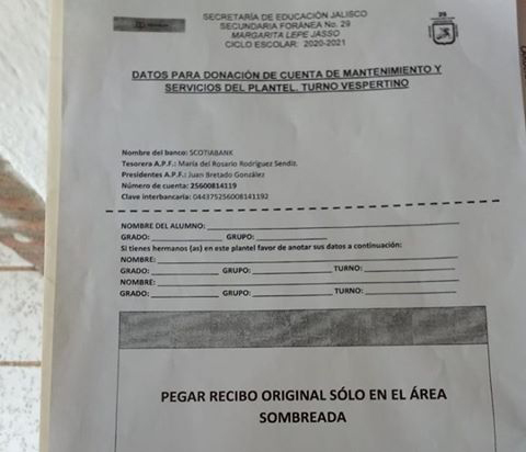 Inician quejas contra escuelas por 'cuotas voluntarias' 1 Inician quejas contra escuelas por 'cuotas voluntarias'