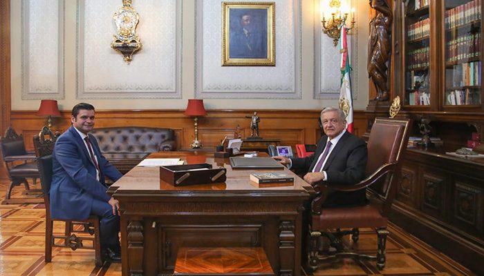 Se reúne gobernador de Nayarit con AMLO