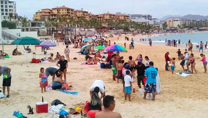 Incrementa ocupación hospitalaria en BCS por aglomeraciones en playas