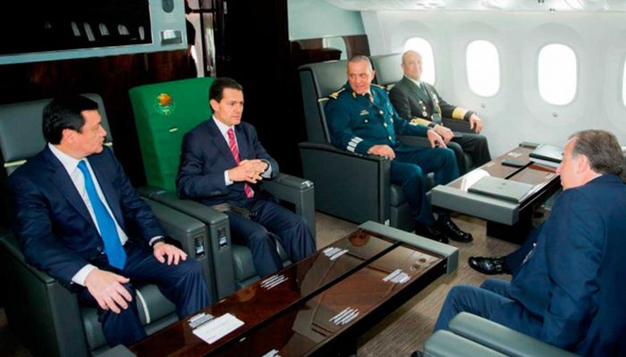 Gastó EPN más de 400 mdp en traslados en avión presidencial